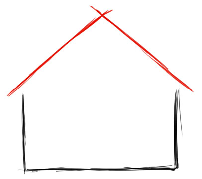 Come disegnare una capanna con una matita: idee fotografiche - corsi di perfezionamento passo-passo per principianti