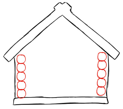 Come disegnare una capanna con una matita: idee fotografiche - corsi di perfezionamento passo-passo per principianti