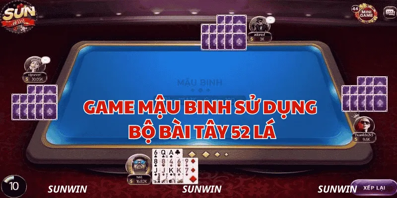 mau binh sunwin su dung bai tay 52 la