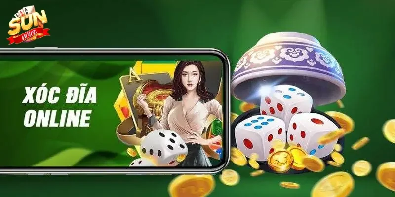 Xóc đĩa là game bạn đặt cược và theo dõi kết quả trên màn hình trực tiếp